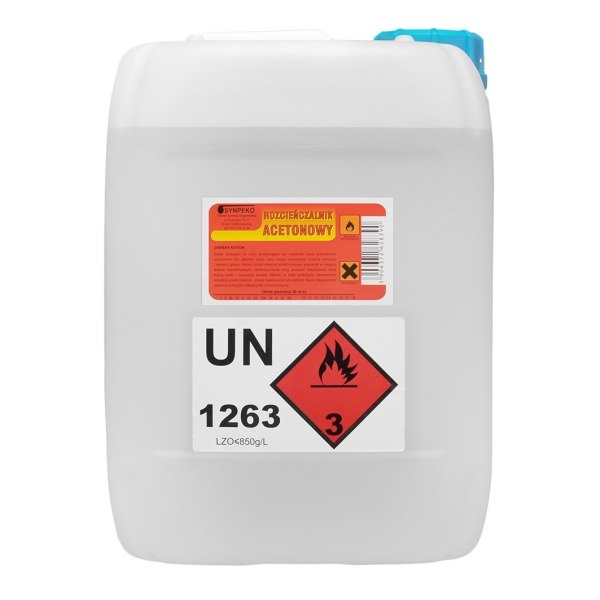 Aceton techniczny rozcieńczalnik 10l Aceton techniczny rozcieńczalnik 10l