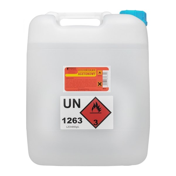 Aceton techniczny rozcieńczalnik 20l Aceton techniczny rozcieńczalnik 20l