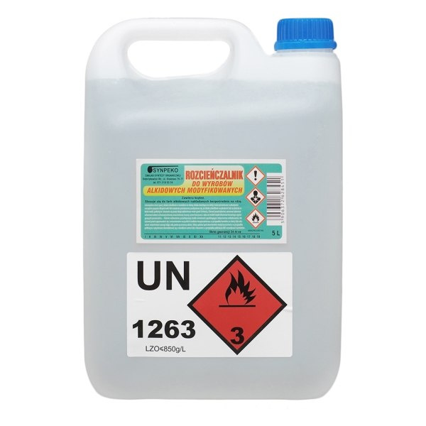 Alkidowy rozcieńczalnik 5 l Alkidowy rozcieńczalnik 5 l
