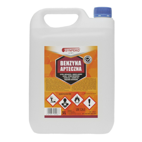 Benzyna apteczna 5 l Benzyna apteczna 5 l
