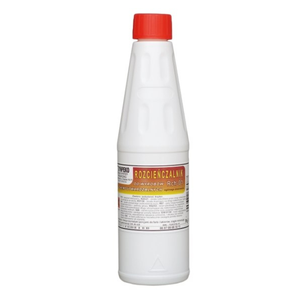 Chemoutwardzalny rozcieńczalnik 0,5 l Chemoutwardzalny rozcieńczalnik 0,5 l