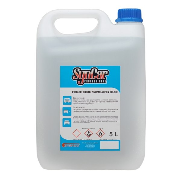 NO-508 nabłyszczacz do opon 5l NO-508 nabłyszczacz do opon 5l