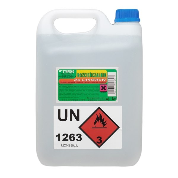 Lakowy rozcieńczalnik 5l Lakowy rozcieńczalnik 5l