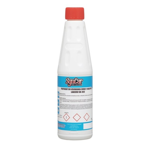 SN-303 preparat do usuwania smoły i nalepek z lakieru 0,5l SN-303 preparat do usuwania smoły i nalepek z lakieru 0,5l