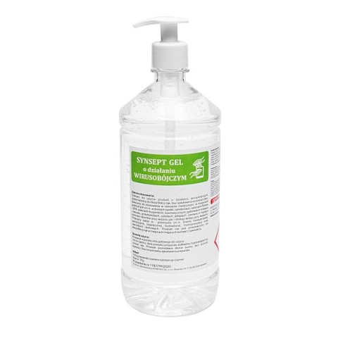Synsept GEL dezynfekcja rąk 1L Synsept GEL dezynfekcja rąk 1L