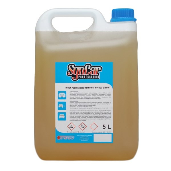WP-506 wosk polimerowo-pianowy zimowy 5l WP-506 wosk polimerowo-pianowy zimowy 5l